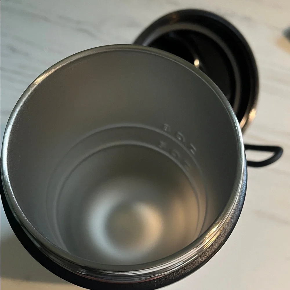 First Edition Black Oats Overnight Insulated Stainless Steel shaker Bottle - Picture 6 of 7